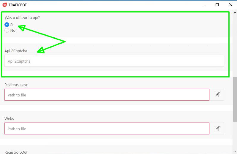 Manual de TraficBot - Aprende a usarlo Manual de traficbot - api 2captcha